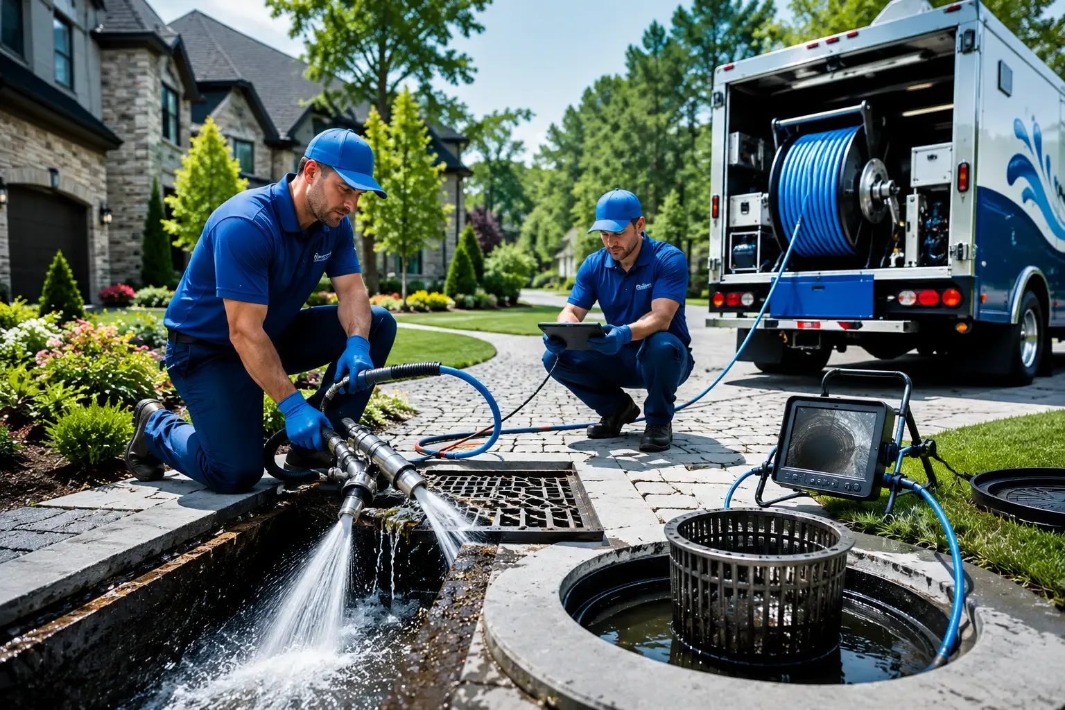Local outdoor drain cleaning professionals in Rockwall, TX